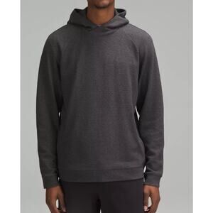 Lululemon Men’s Textured Double-Knit Cotton Hoodie Size Large